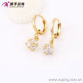 (90072) Pendiente plateado oro de alta calidad de Xuping Fashion 18K